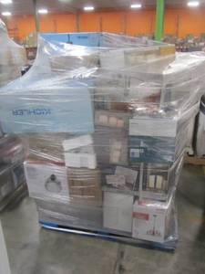 lot 94 image: WHOLESALE MIXED PALLET OF RETURNS - LIGHTING AND CEILING FANS