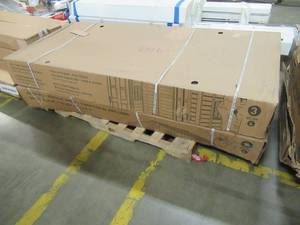 lot 306 image: 10 ft. x 8 ft. Keter Stronghold Resin Storage Shed - Includes Box 2, 3 - Missing Box 1, 4, For Parts Only