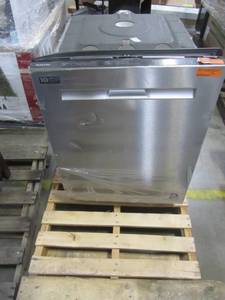 lot 125 image: Maytag 48-Decibel Hard Food Disposer Built-in Dishwasher (Fingerprint-Resistant Stainless Steel) (Common 24 Inch Actual 23.875-in) ENERGY STAR MDB8989SHZ