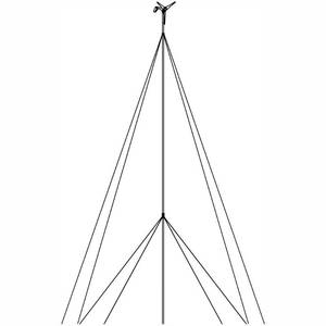 lot 145 image: Sunforce 30 ft. Wind Turbine Tower Kit 45455