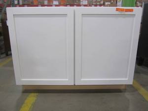 lot 147 image: Stock Cabinet 47.5 x 34.5 - White