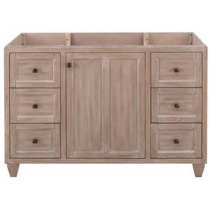 lot 158 image: Home Decorators Collection Banks 48 in. W x 21 in. D Bath Vanity Cabinet Only in Antique Ash Grey BSAV4822D