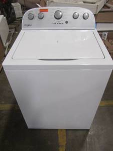 lot 229 image: Whirlpool 4.3 cu. ft. High-Efficiency Top Load Washer with Quick Wash in White, 12 Cycles WTW5000DW