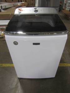 lot 231 image: Maytag 6-cu ft High Efficiency Top-Load Washer (White) ENERGY STAR MVWB965HW