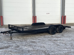 lot 4 image: Tandem Axle Car-Hauler  Equipment Trailer