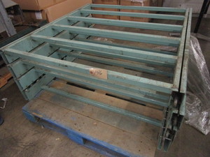 lot 146 image: ROLL BACK CARRIAGES FOR PALLET RACKING