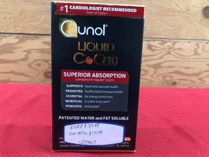 lot 431 image: Qunol Liquid CoQ10, Retail $34.99