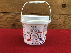 lot 433 image: Nutiva Refined Coconut Oil, Retail $14.89