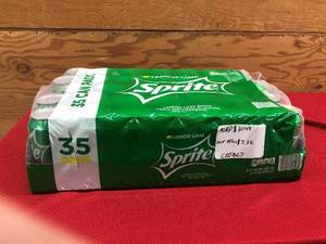lot 446 image: 35 Can Pack Of Sprite