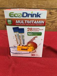 lot 447 image: Eco Drink Multi Vitamin Drink Packs