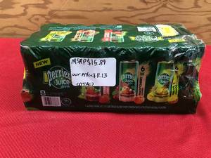 lot 461 image: Perrier Juice Drinks, Retail $15.89