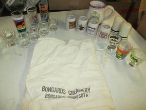 lot 231 image: Large Lot of Assorted Shot Glasses With Mug in Bongards Bag-See Photos 2A