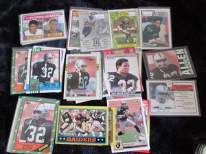 lot 24 image: 40 Marcus Allen Cards