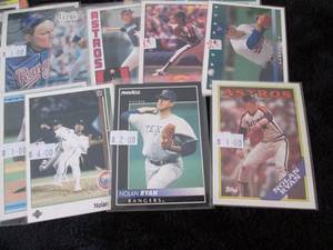 lot 35 image: (25) Nolan Ryan Cards