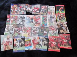 lot 46 image: (30) Jerry Rice Cards