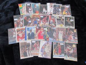 lot 49 image: (30) Basketball Rookie Cards