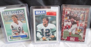 lot 62 image: (3) Quarterback Rookie Cards