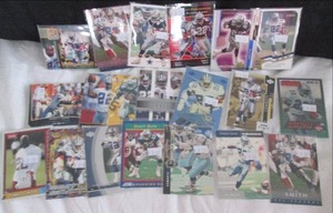 lot 77 image: Emmitt Smith Cards