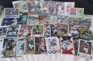 lot 78 image: (50) Reggie Wayne Cards