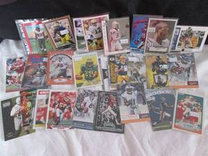 lot 80 image: (30) Football Star Cards