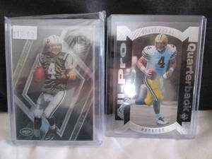 lot 99 image: Brett Farve Cards
