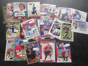 lot 131 image: (25) Football Rookie Cards
