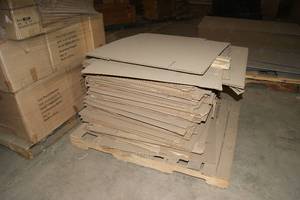 Pallet Of Cardboard Boxes