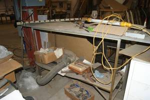 Metal Table and Contents