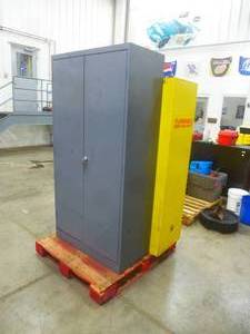 Steel Storage Cabinet Gray