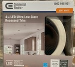 384 pieces total- 4 in. 3000K Soft White Integrated LED Recessed Ultra Low Glare Trim Downlight with Deep Black Baffle Insert 625 Lumens - new