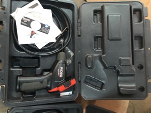 Lot of 3 Ridgid 40043 Micro Ca-25 Handheld Inspection Cameras customer returns not tested customer returns used