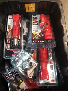 Lot of Assorted Ridgid Cutters Customer Returns new and used