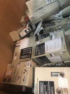 6 Gaylord full of assorted  Everbilt Duct,  Dryer and exhaust Venting, Hook Up Kits, Cleaning Kits, and more new or in like new condition, some maybe missing parts or have no retail box great selection  and quantity