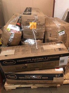 Pallet of Assorted Master Flow insulated Flexible Duct