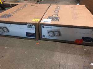 Lot of 2 Glacier Bay double bowl kitchen sinks customer return in good condition