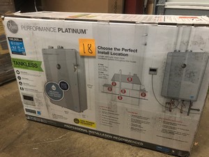 Rheem Performance Platinum 9.5 GPM Natural Gas High Efficiency Indoor Tankless Water Heater customer return in like new condition