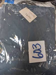 lot 603 image: Serta Relaxed Fit Cotton Duck Loveseat Slipcover - Indigo