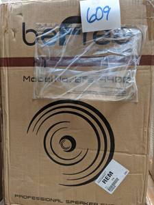 lot 609 image: beFree Sound Bluetooth Rechargeable Party Speaker with Illuminating Woofer