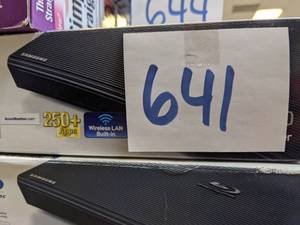 lot 641 image: Samsung Smart Blu-ray Player with Wi-Fi