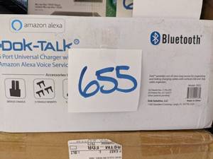 lot 655 image: Karaoke USA DOK Universal Charger with Amazon