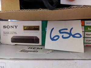 lot 656 image: Sony Streaming Blu-ray Player - BDPS1700