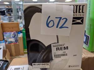 lot 672 image: Altec Lansing Bluetooth Wireless Headphones