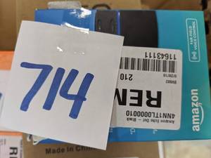 lot 714 image: Amazon Echo Dot - Black