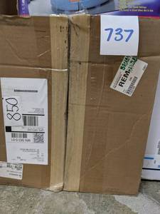 lot 737 image: Power AirFryer XL - 2.4-Qt. RED  BROKEN HANDLE 