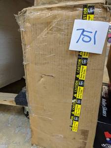 lot 751 image: alcove 6-Drawer Dresser - white