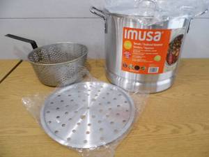 Imusa Steamer w Extra Basket
