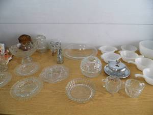Glassware w Tote - Some FIreKing
