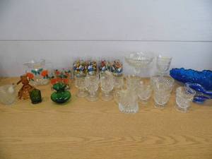 Smurf Glasses - Orange Glassware - Tote