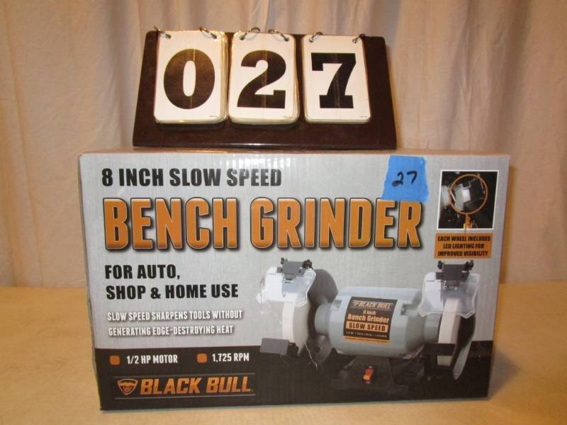 Black Bull 8 Bench Grinder January 2020 Air Compressors Tools