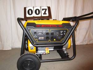 lot 7 image: Powertrain 3500 Watt Gas Generator